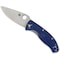 Spyderco 2024 Spyderco Reveal 6 Blue Tenacious Cpm S35Vn Plain Edge SPY-C122PBL - alternate 3